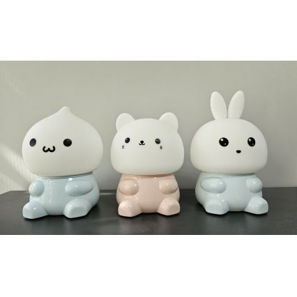 LED RGBW Dečija lampa na dodir LED/1W/5V USB 1200 mAh mačka