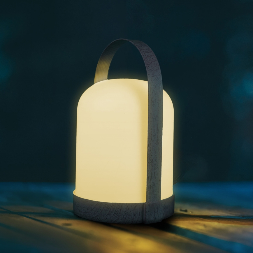 LED RGBW dekorativna stona lampa MINORKA LED/0,3W/4,5V 3xAA