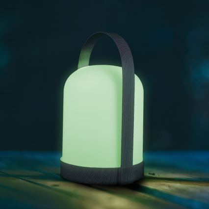 LED RGBW dekorativna stona lampa MINORKA LED/0,3W/4,5V 3xAA