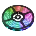 LED RGBW pametna prigušiva traka 5m LED/230V 2700-6500K Wi-Fi Tuya + daljinski upravljač
