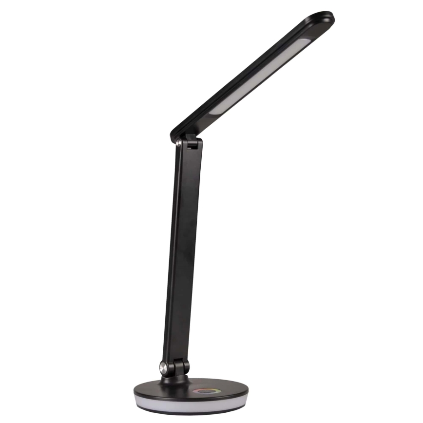 LED RGBW prigušiva dodirna stona lampa NEPTUN LED/7W/230V crna
