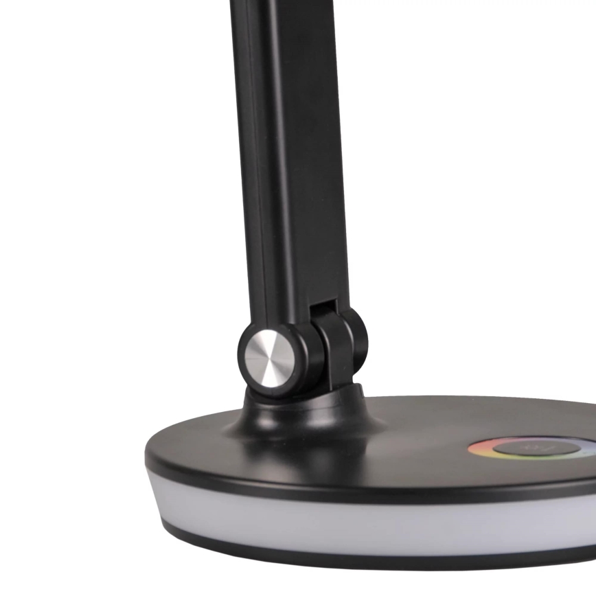 LED RGBW prigušiva dodirna stona lampa NEPTUN LED/7W/230V crna