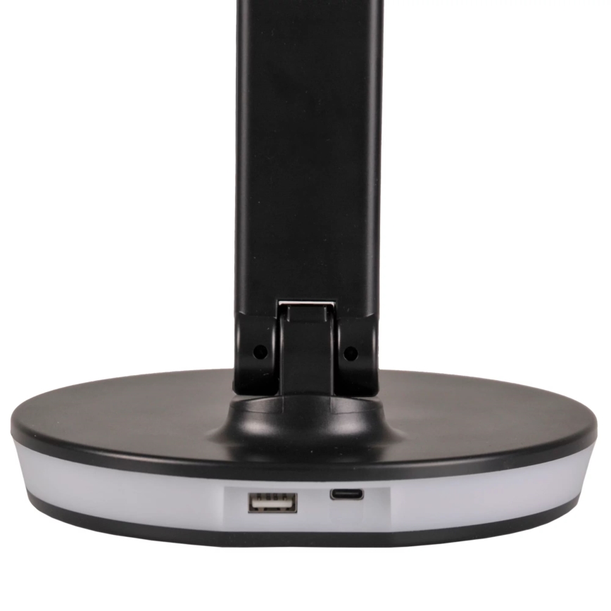 LED RGBW prigušiva dodirna stona lampa NEPTUN LED/7W/230V crna