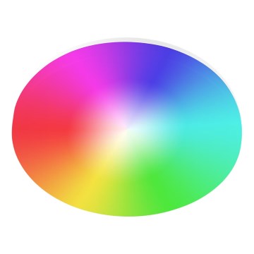 LED RGBW prigušiva kupatilsko plafonsko svetlo LED/24W/230V 3000-6500K pr. 33 cm IP54 bela Wi-Fi