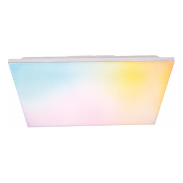 LED RGBW prigušiva nadgradni panel LED/24W/230V 2700-6500K bela + daljinski upravljač