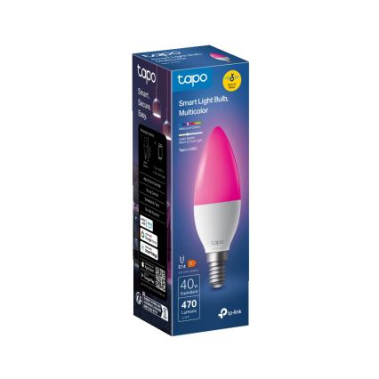 LED RGBW prigušiva pametna sijalica E14/4,8W/230V 2500-6700K - TP-Link