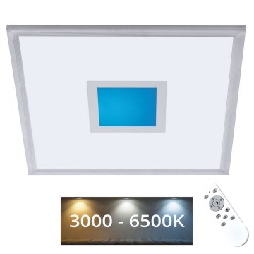 LED RGBW prigušiva panel LED/24W/230V 3000-6500K + daljinski upravljač