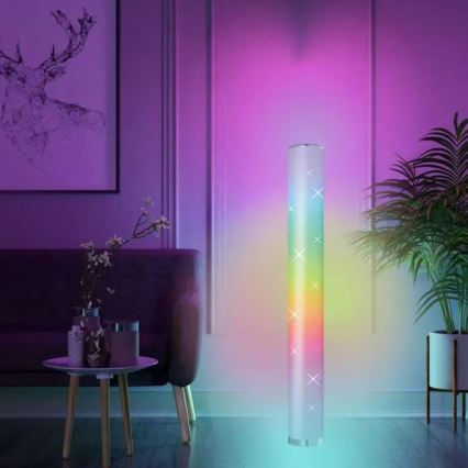 LED RGBW prigušiva podna lampa LED/12W/230V + daljinski upravljač