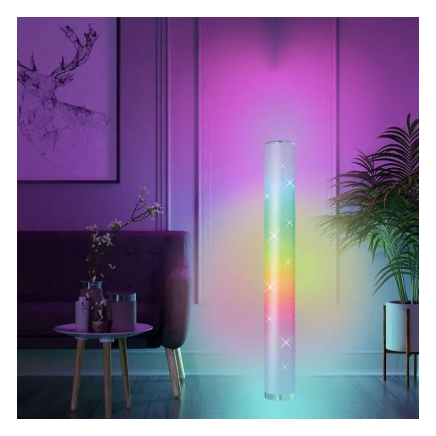 LED RGBW prigušiva podna lampa LED/12W/230V + daljinski upravljač