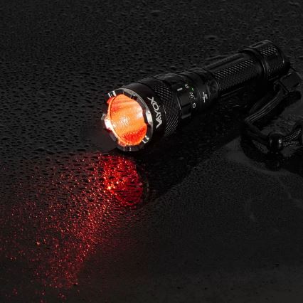 LED RGBW prigušiva punjiva svetiljka LED/15W/5V IP66 1500 lm 2000 mAh