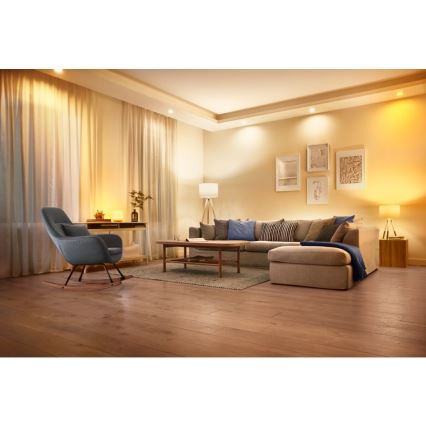 LED RGBW prigušiva sijalica C37 E14/4,9W/230V 2200-6500K CRI 90 Wi-Fi -WiZ