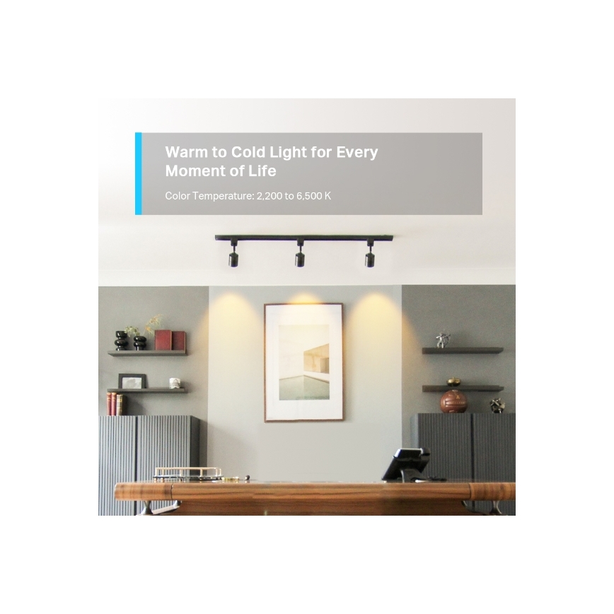 LED RGBW Prigušiva sijalica GU10/3,7W/230V 2200-6500K Wi-Fi - TP-Link