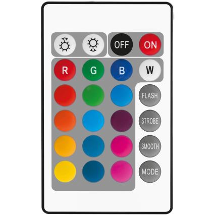 LED RGBW prigušiva sijalica E14/4,9W/230V 2700K + daljinski upravljač - Globo