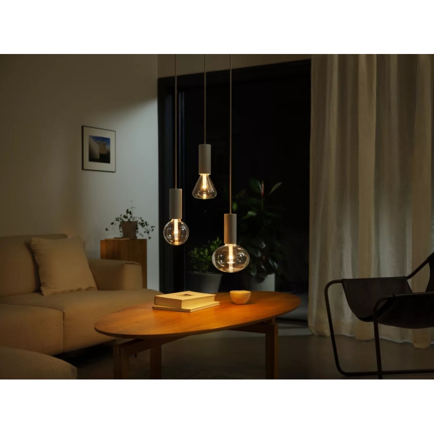 LED RGBW prigušiva sijalica Philips Hue White And Color Ambiance G125 E27/6,8W/230V 2000-6500K