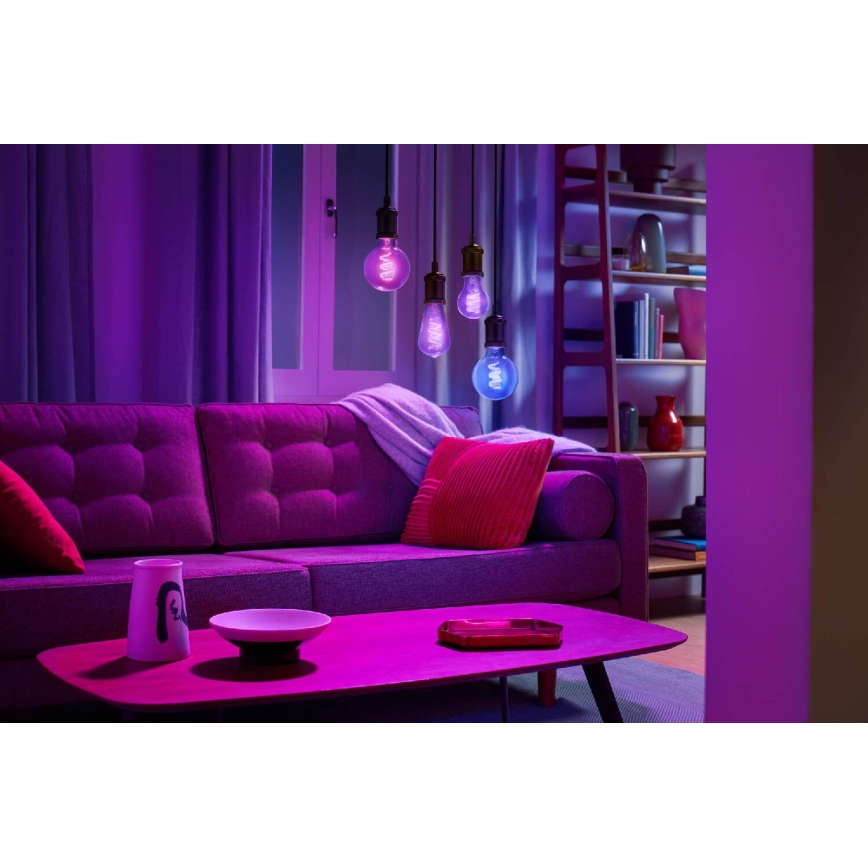 LED RGBW prigušiva sijalica ST64 E27/6,3W/230V 2200-6500K Wi-Fi - WiZ
