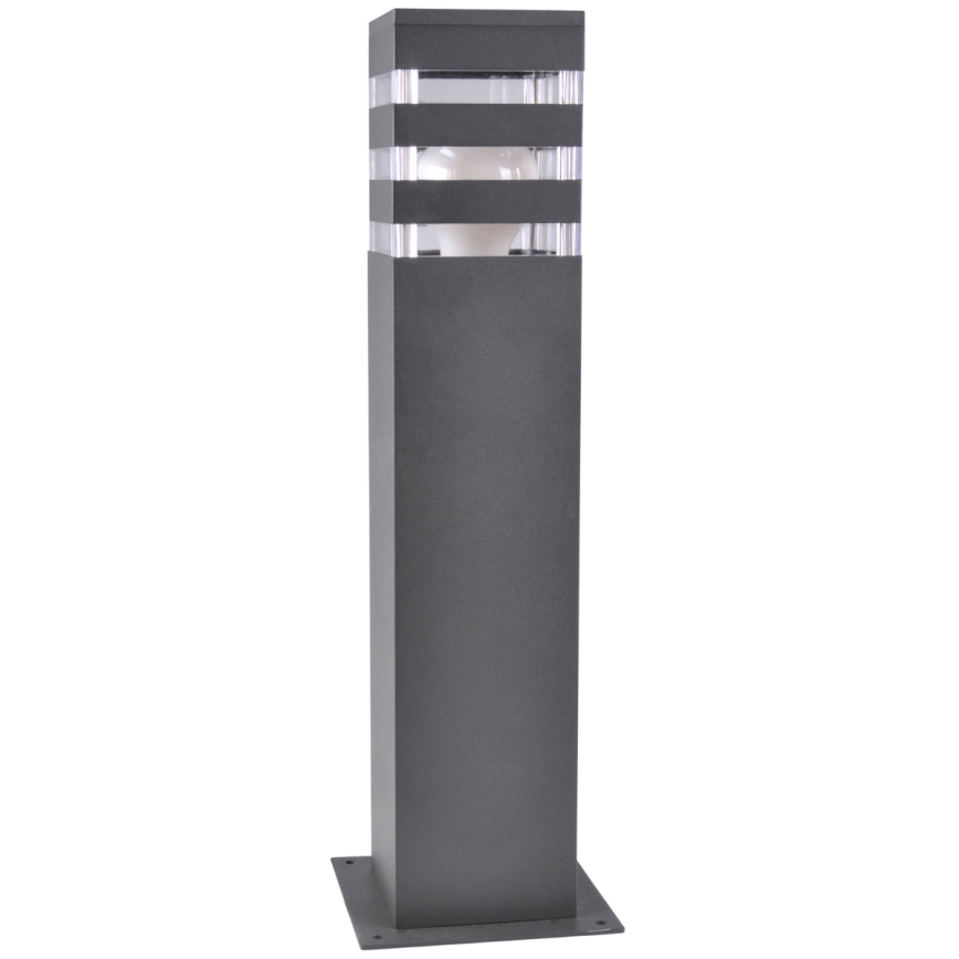 LED RGBW prigušiva spoljna lampa TEKSAS 1xE27/9W/230V 2700-6500K Wi-Fi 44 cm IP44 antracitna