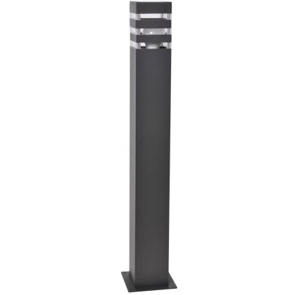 LED RGBW prigušiva spoljašnja lampa TEKSAS 1xE27/9W/230V 2700-6500K Wi-Fi 74 cm IP44 antracit