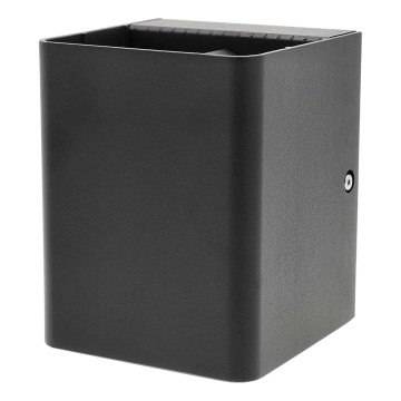 LED RGBW prigušiva spoljašnje zidno svetlo SmartLife LED/12W/230V IP65 Wi-Fi Tuya crno