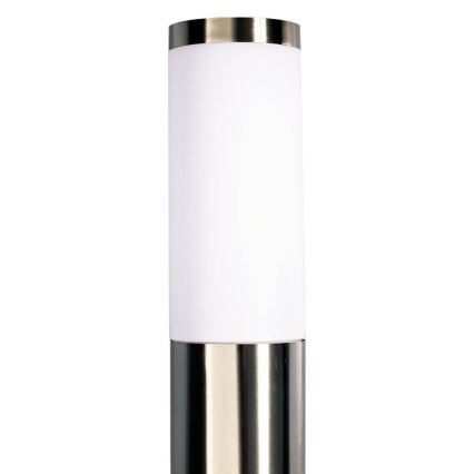 LED RGBW prigušiva spoljna lampa LIVIA 1xE27/6,5W/230V 2700-6500K Wi-Fi 100 cm IP44 srebrna