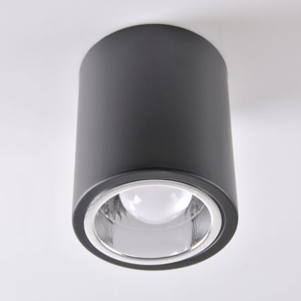 LED RGBW prigušiva spot svetiljka JUPITER 1xE27/6,5W/230V 2700-6500K Wi-Fi prečnik 9,8 cm crna