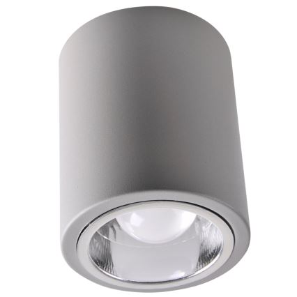 LED RGBW prigušiva spot svetiljka JUPITER 1xE27/6,5W/230V 2700-6500K Wi-Fi prečnik 9,8 cm siva