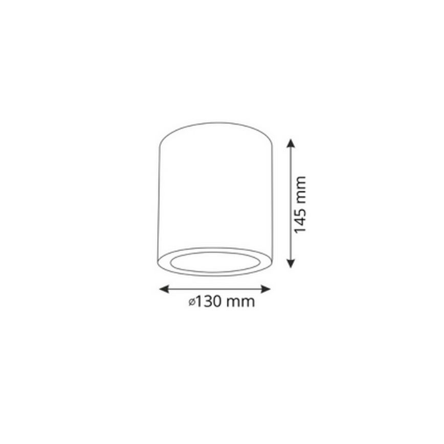 LED RGBW prigušiva spot svetiljka JUPITER 1xE27/6,5W/230V 2700-6500K Wi-Fi prečnik 13 cm bela