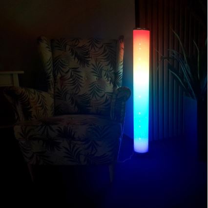 LED RGBW prigušiva stojna lampa STELLA LED/12W/230V + daljinski upravljač
