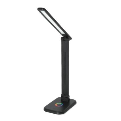 LED RGBW Prigušiva stona lampa NOBLITE LED/7W/5V 3000/4000/6500K crna