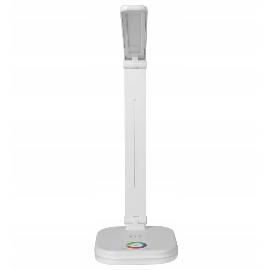 LED RGBW prigušiva stona lampa sa bežičnim punjenjem LED/7W/5V USB bela