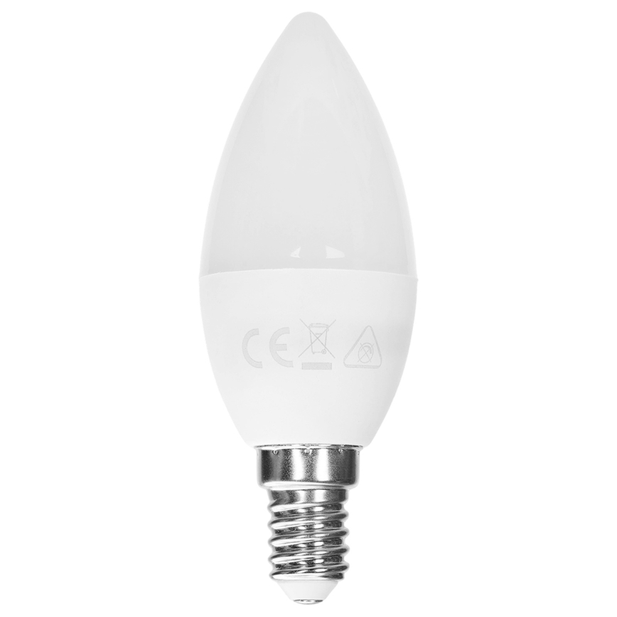 LED RGBW sijalica C37 E14/4,8W/230V 3000K + daljinski upravljač - Aigostar