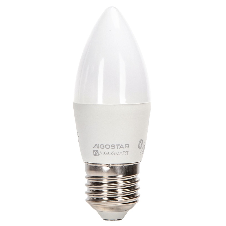 LED RGBW prigušiva sijalica C37 E27/4,9W/230V 2700-6500K - Aigostar