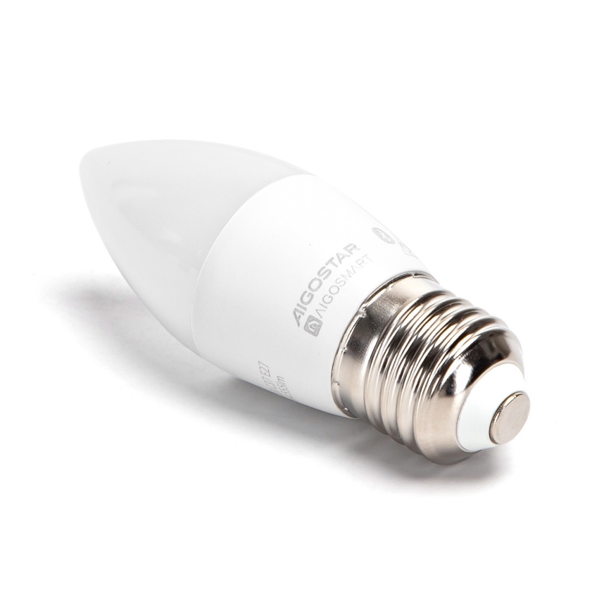 LED RGBW prigušiva sijalica C37 E27/4,9W/230V 2700-6500K - Aigostar