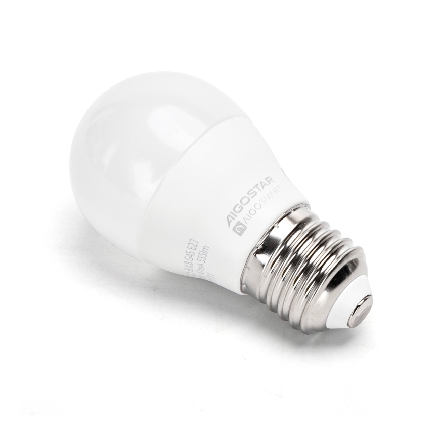 LED RGBW prigušiva sijalica G45 E27/6,5W/230V 2700-6500K - Aigostar