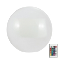 LED RGBW solarna lampa BALL LED/3,2 V 500 mAh prečnik 30 cm IP65 + daljinski upravljač
