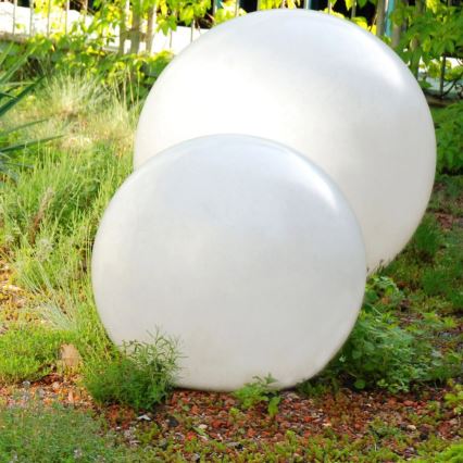 LED RGBW solarna lampa BALL LED/3,7 V 1500 mAh prečnik 50 cm IP65 + daljinski upravljač