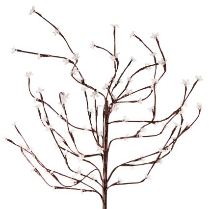 LED RGBW solarno svetlo TREE LED/0,1W/1,2V 600 mAh IP44 braon