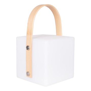 LED RGBW Spoljašnja lampa MAJORKA LED/0,5W/5V USB 1200 mAh IP44 bela