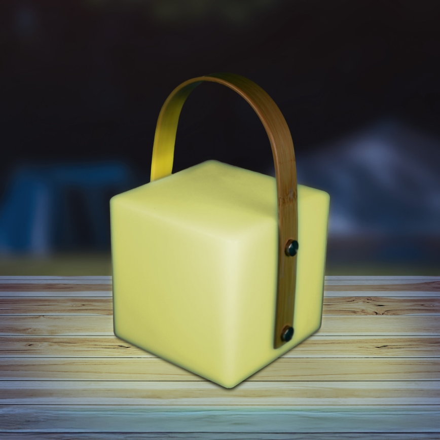 LED RGBW Spoljašnja lampa MAJORKA LED/0,5W/5V USB 1200 mAh IP44 bela