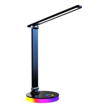 LED RGBW Stona lampa BRUNO LED/5W/5V 3000/4500/6000K crna