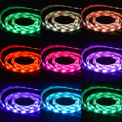 LED RGBW traka za kupatilo, prigušiva, LED/7,5W/12V, IP65, 3m, Wi-Fi Tuya