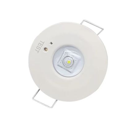 LED sigurnosna ugradna svetiljka za spušteni plafon LED/1,2W/230V 6000K