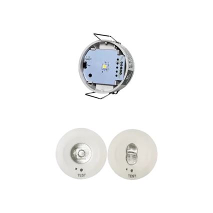 LED sigurnosna ugradna svetiljka za spušteni plafon LED/1,2W/230V 6000K