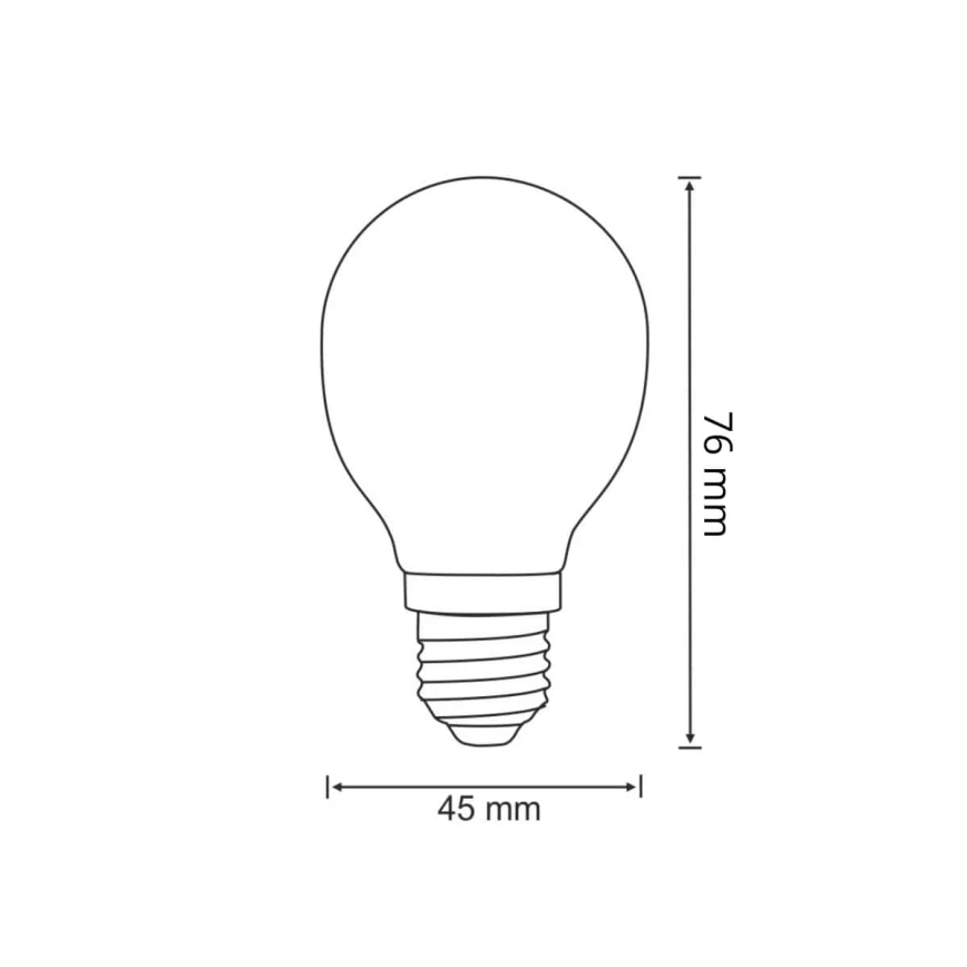 LED sijalica 1xE27/2,5W/230V 3000K