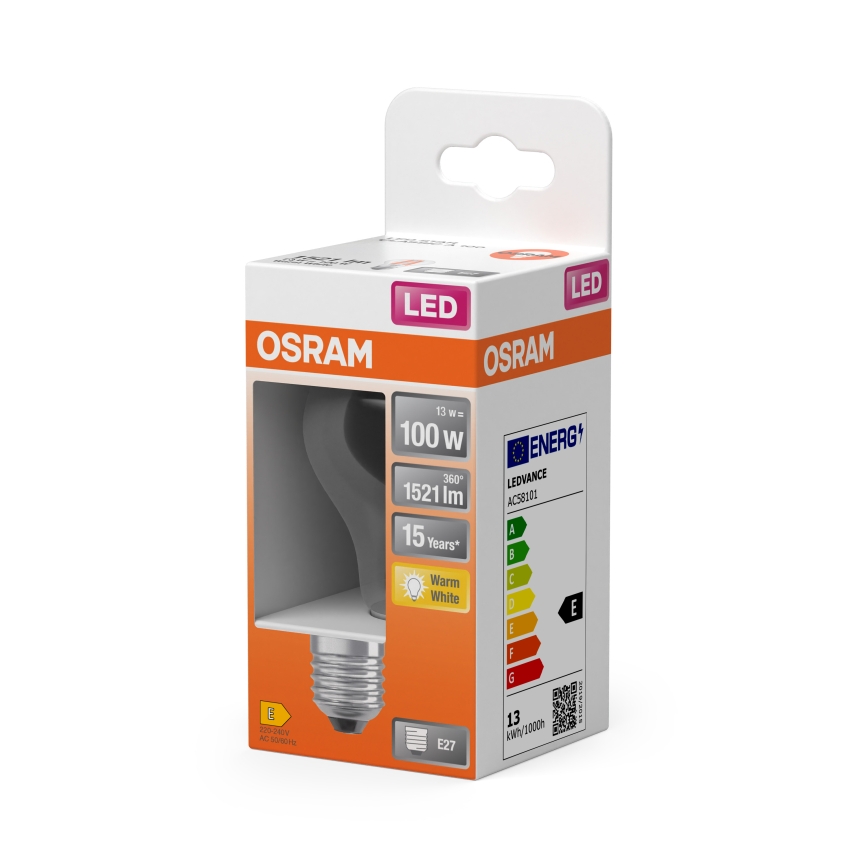 LED sijalica A60 E27/13W/230V 3000K - Osram
