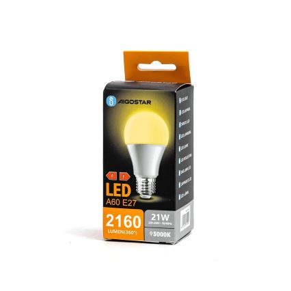 LED sijalica A60 E27/21W/230V 3000K - Aigostar