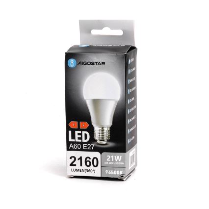 LED sijalica A60 E27/21W/230V 6500K - Aigostar
