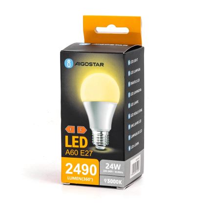 LED sijalica A60 E27/24W/230V 3000K - Aigostar