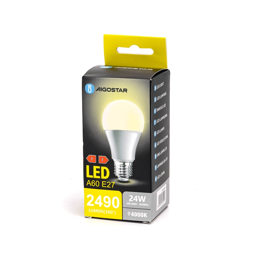 LED sijalica A60 E27/24W/230V 4000K - Aigostar