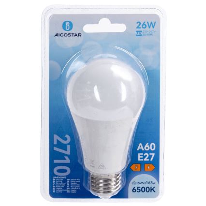 LED sijalica A60 E27/26W/230V 6500K - Aigostar