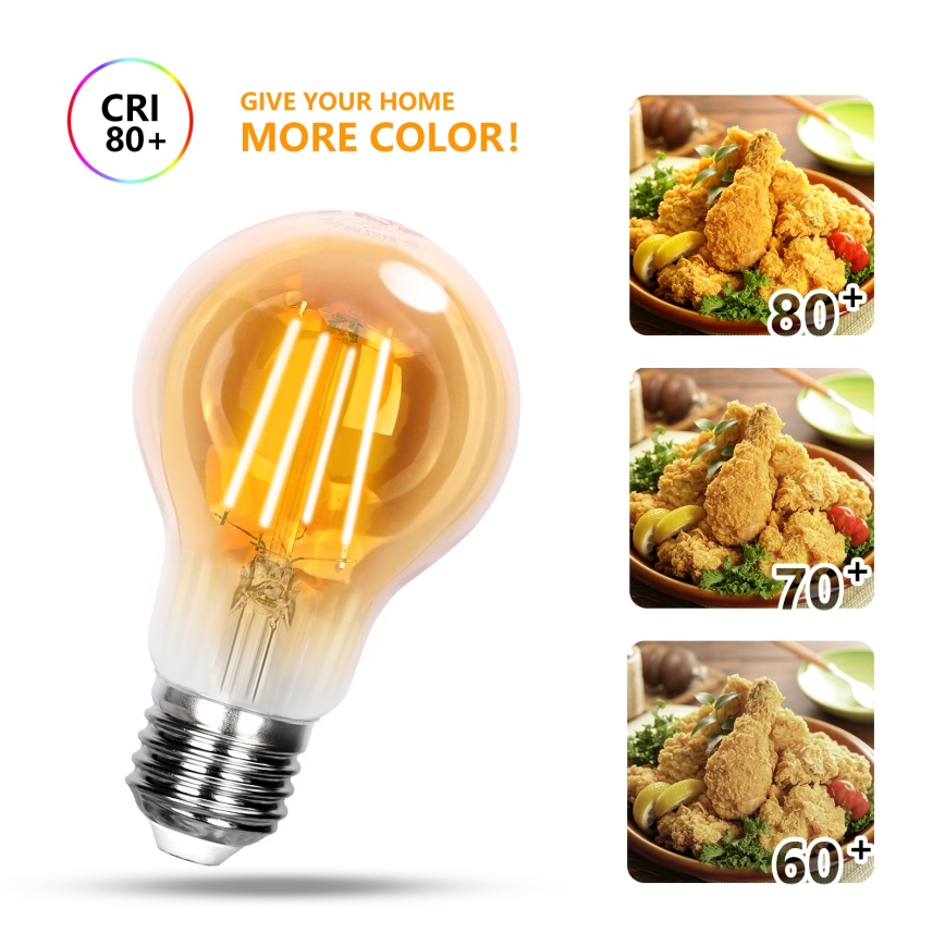 LED sijalica A60 E27/4W/230V 2200K - Aigostar